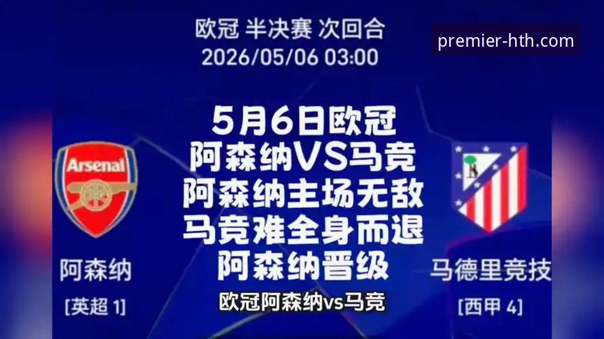 欧冠半决赛深度复盘：马竞vs阿森纳战术博弈完整指南